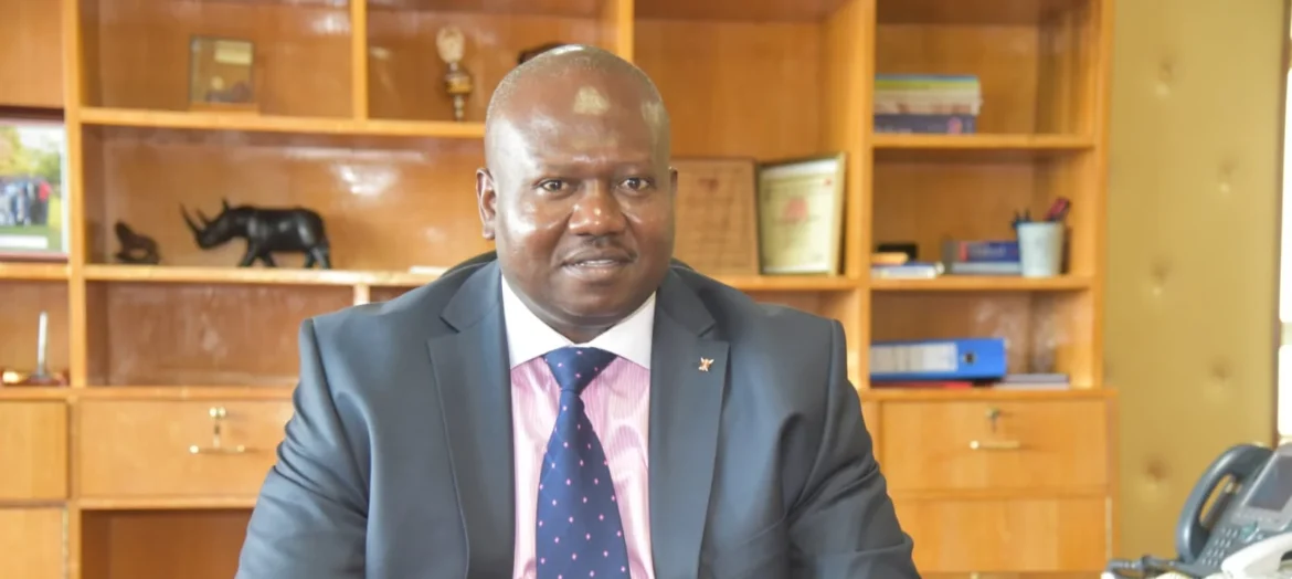 NACADA boss Dr Omerikwa during a past media presser. Photo: NTV Kenya Source: X