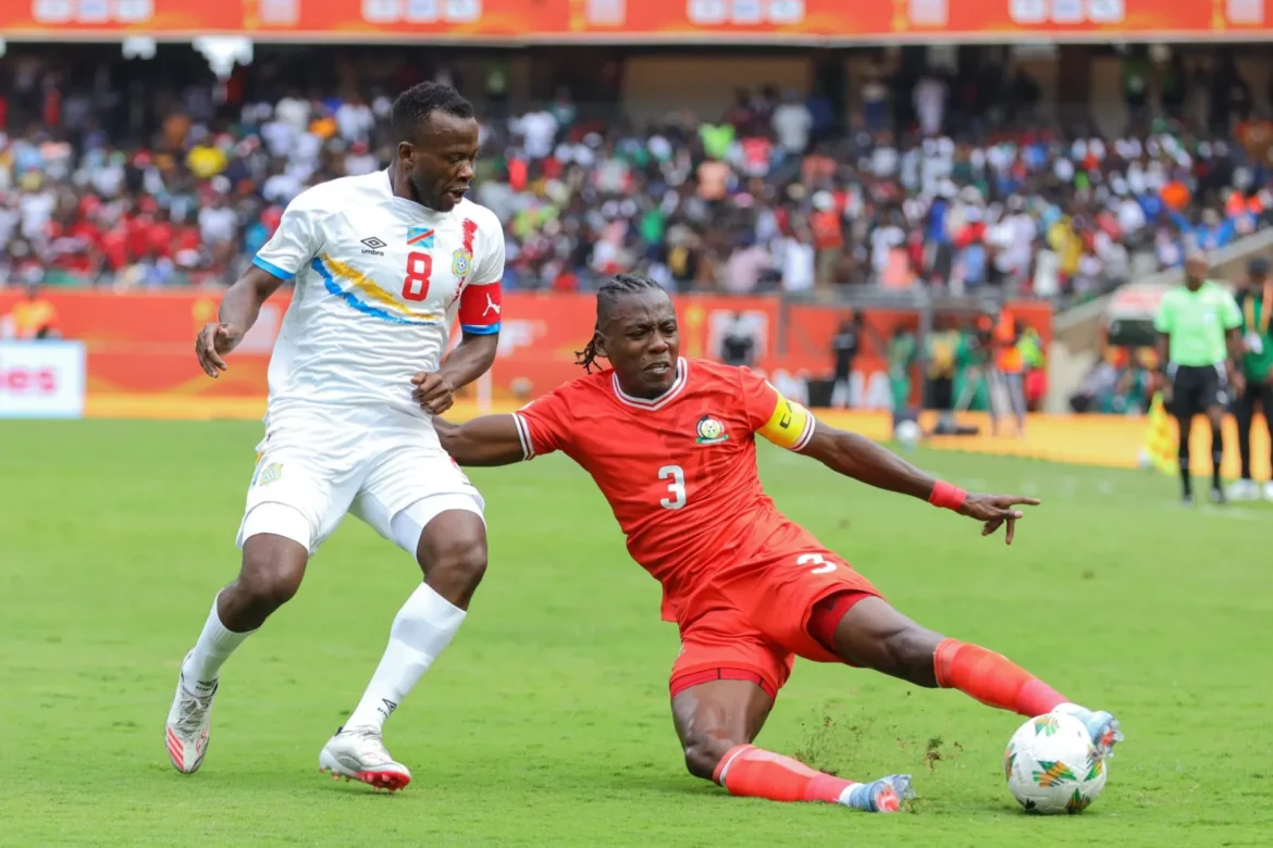 Harambee vs DR Congo photo; FKF