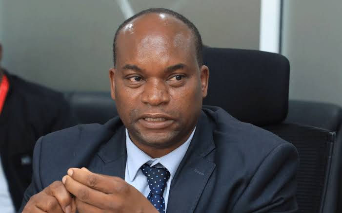 Former Deputy Governor for Kirinyaga Peter Ndambiri during a past presser. Photo: People Daily Source: Facebook.