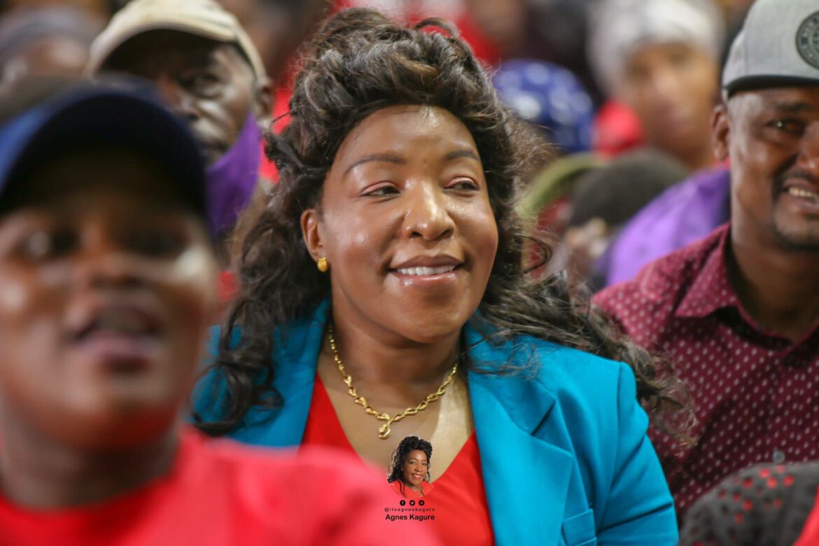 City tycoon Agnes Kagure during a past event. Photo: Agnes Kagure Source: Facebook.