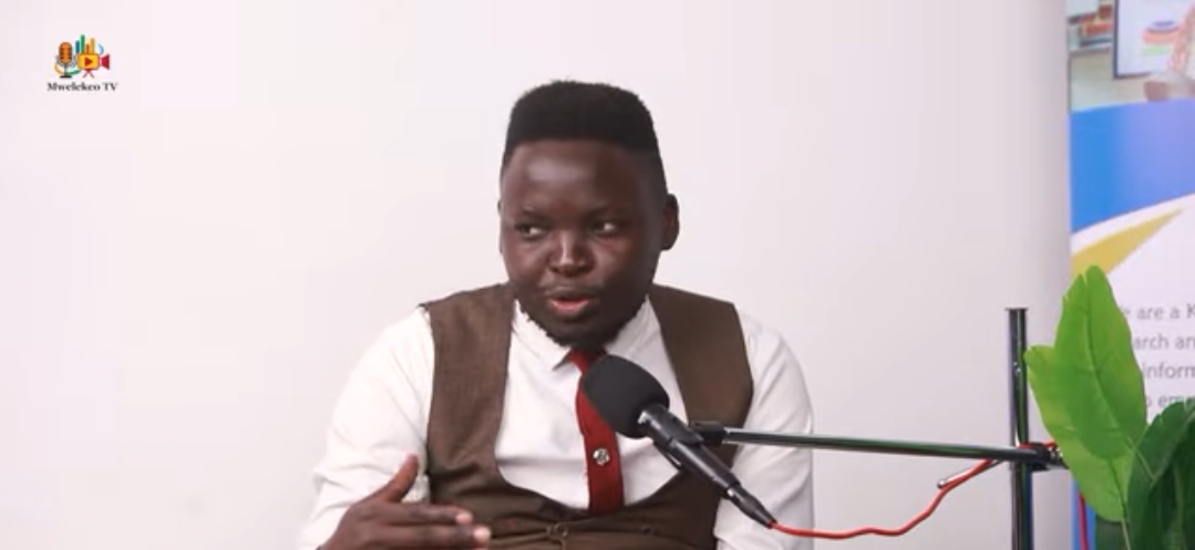 Mwelekeo's Tony Nyakoko during a latest YouTube podcast. Photo: Mwelekeo TV Source: YouTube
