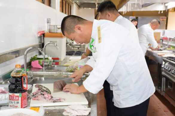 Participants of 2025 Chinese Cuisine Competitions at Kenya Utalii College.