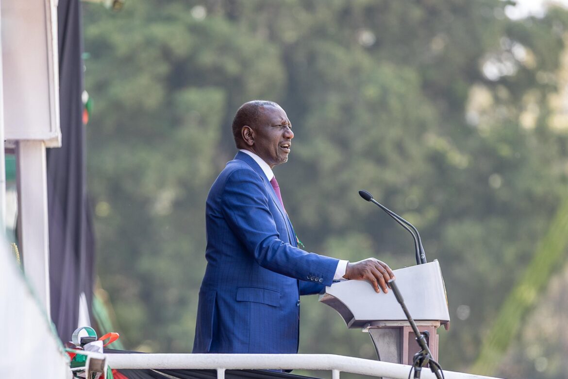 William Ruto speaks during the launch of Nairobi International Trade Fair. Photo: William Ruto Source: Facebook