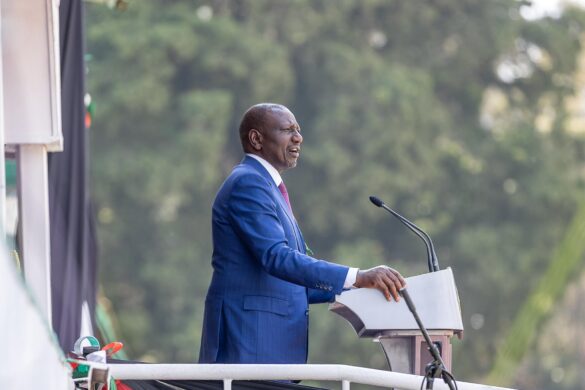William Ruto speaks during the launch of Nairobi International Trade Fair. Photo: William Ruto Source: Facebook