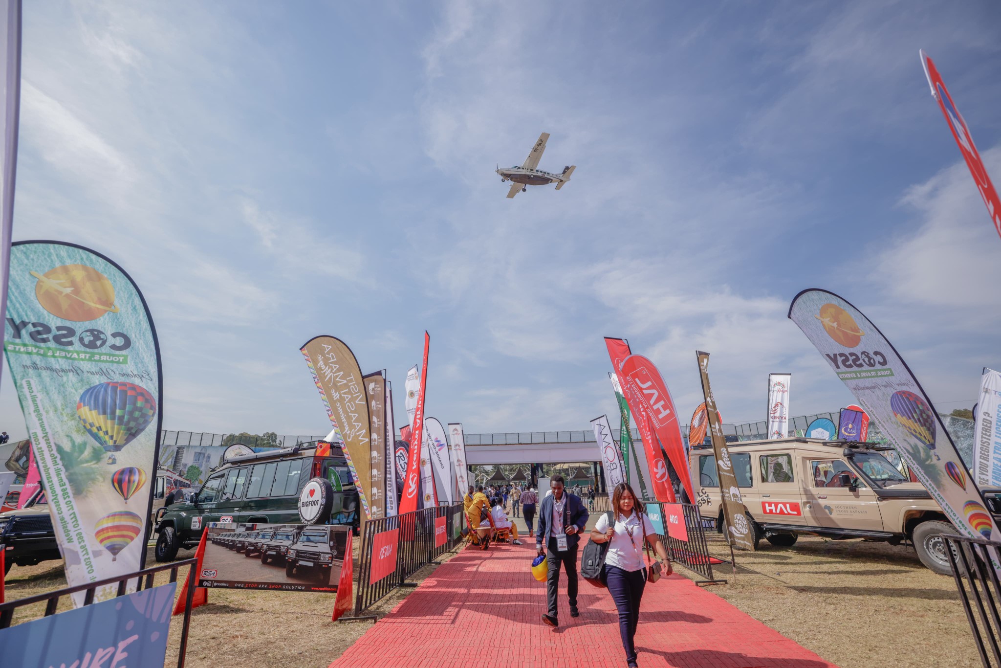 Attendees arrive at Magical Kenya Expose launch in Nairobi. Photo: Kennedy Raburu Source: Facebook