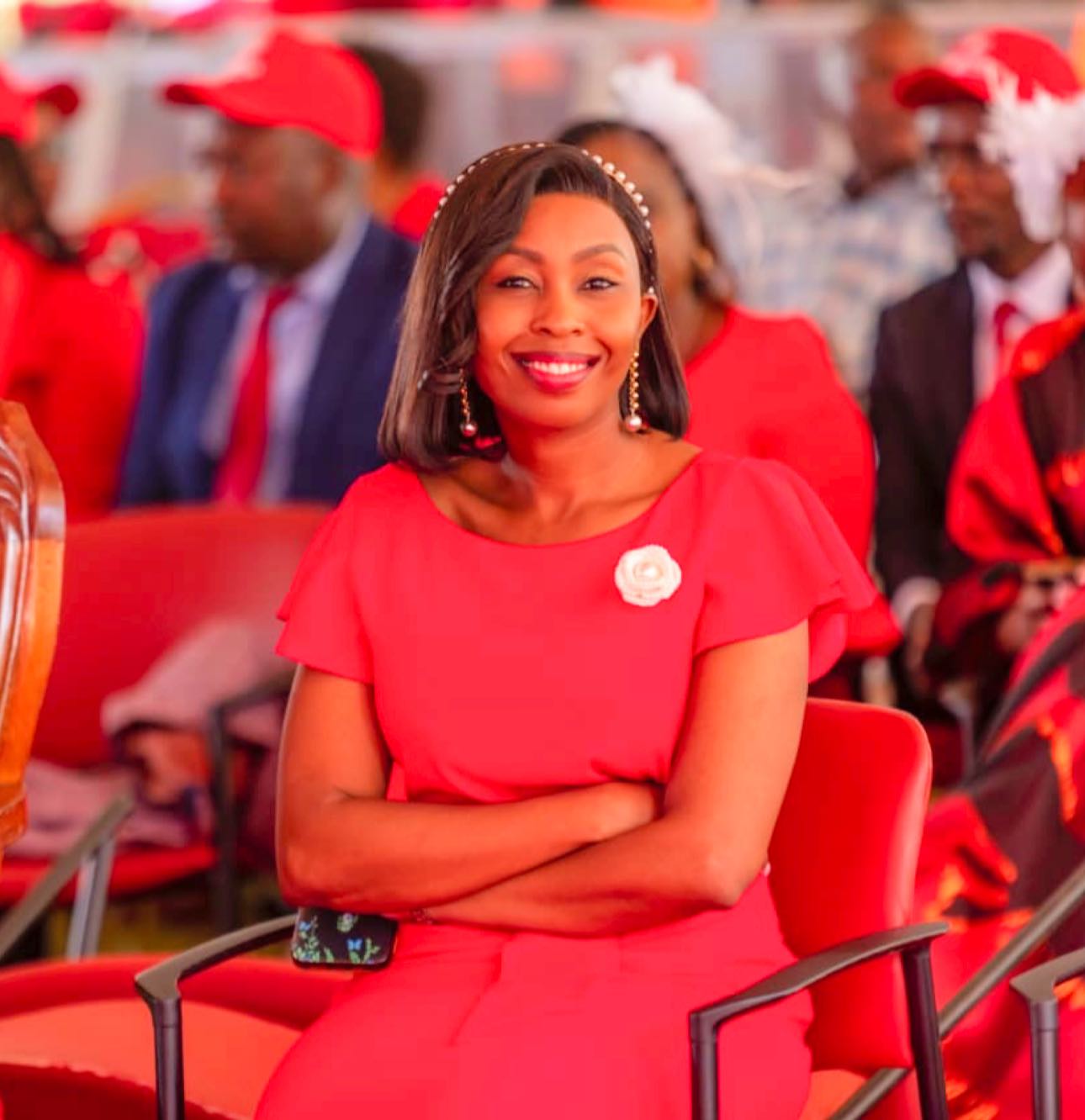 Jubilee Party Deputy Organising Secretary Pauline Njoroge. Photo: Pauline Njoroge Source: Facebook