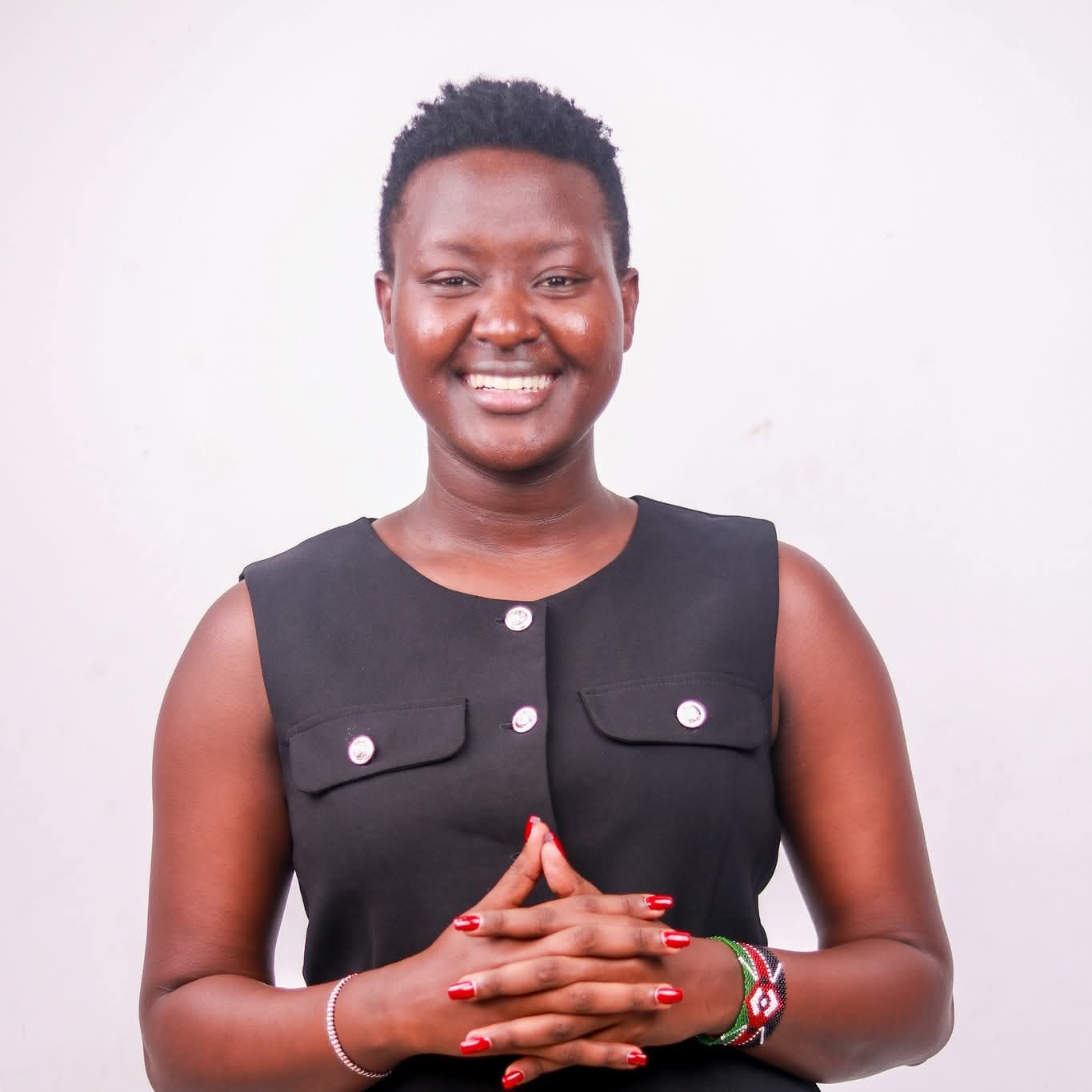 Mwelekeo TV host Fridah Mong'are. Photo: Mwelekeo Insights Source: Facebook