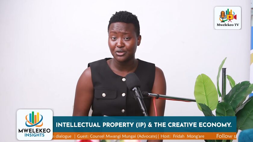 Mwelekeo Insights data analyst Fridah Mong'are. Photo: Mwelekeo TV Source: YouTube
