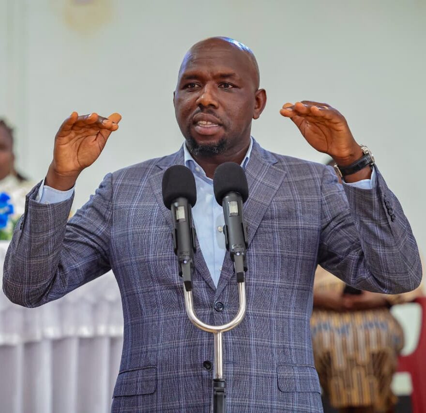 Interior CS Kipchumba Murkomen speaks on November 16, 2025. Photo: Onesimus Kipchumba Murkomen Source: Facebook