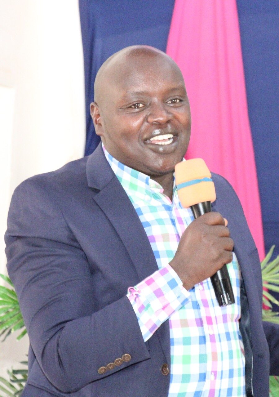 Nandi Senator Samson Cherargei speaks to the media during a past event. Photo: Senator Kiprotich Cherargei Source: Facebook