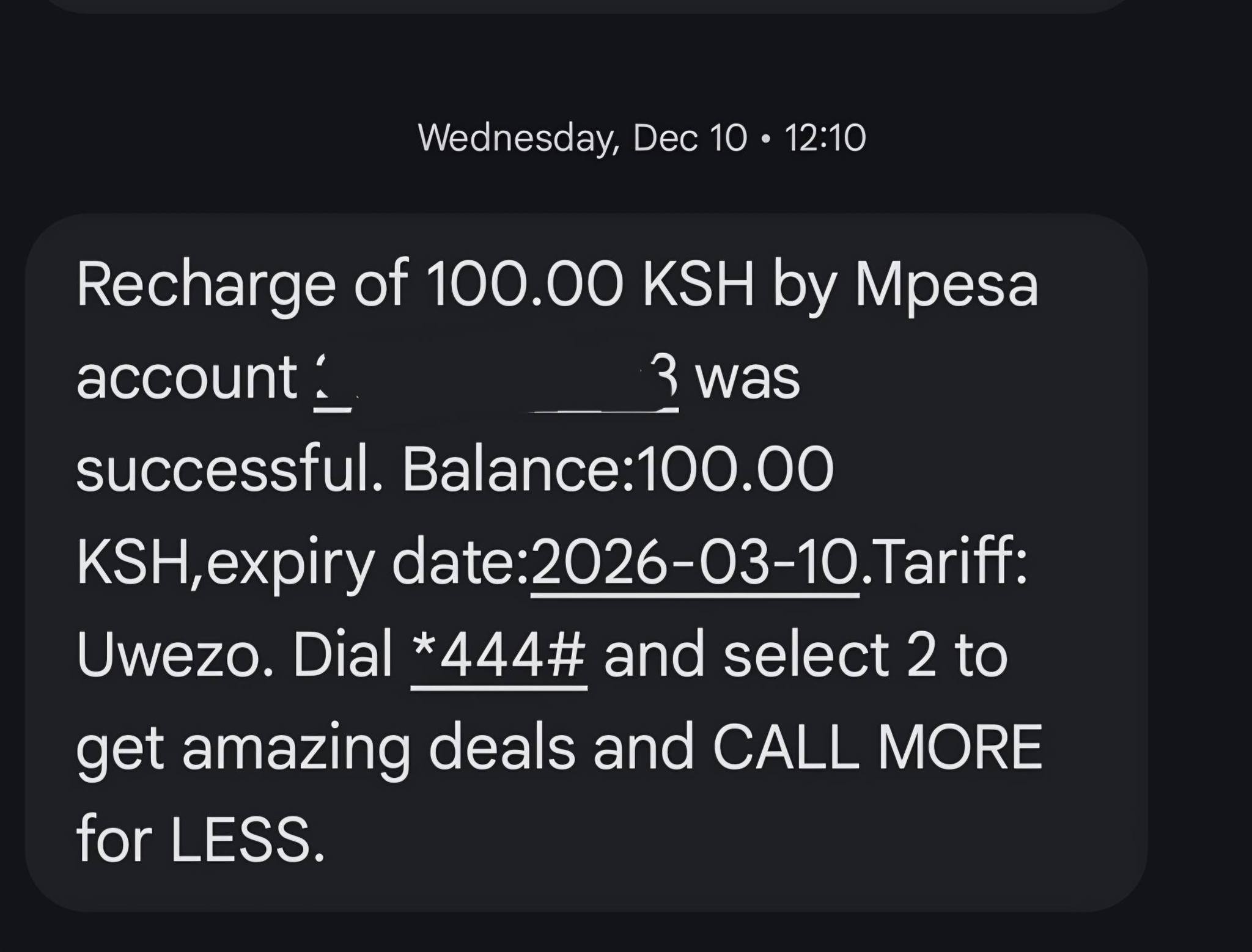 Liankey Nyambura's post calling out Safaricom PLC. Photo: Screenshot by Kenya Digest