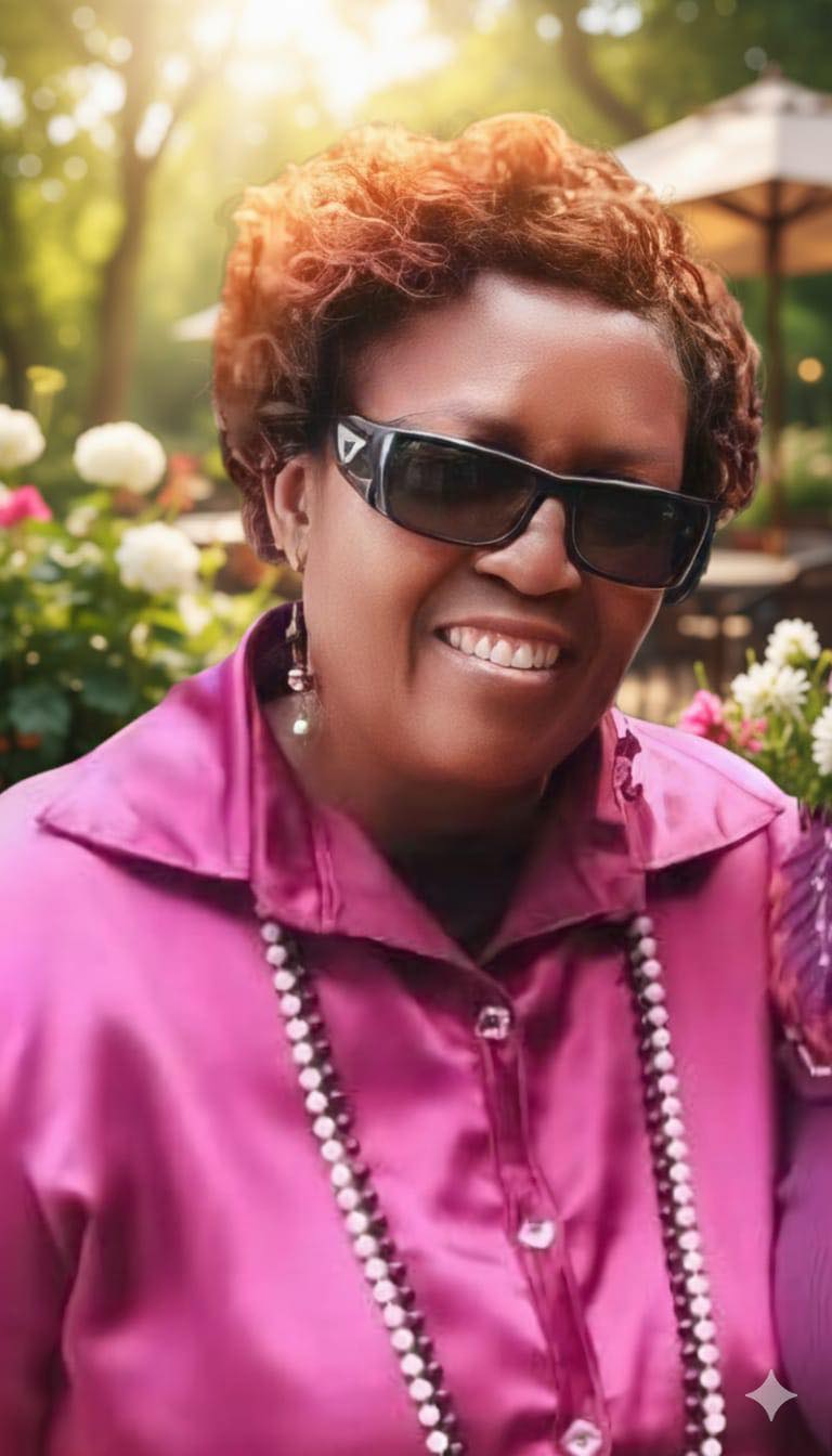 The late Beryl Akinyi during a past event. Photo: Raila Odinga Junior Source: Facebook