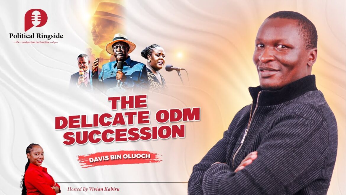 Political Ringside poster on the ODM crisis. Photo: Political Ringside Source: YouTube