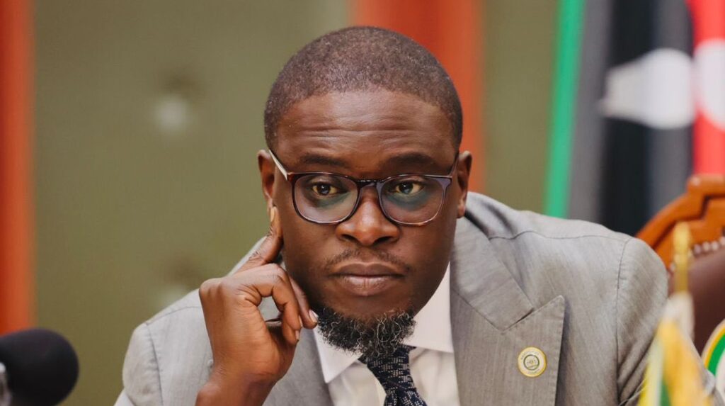 Nairobi Governor Johnson Sakaja during a past media engagement. Photo: Johson Sakaja Source: Facebook