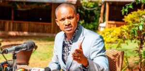 Embakasi MP Babu Owino speaks during a past media presser. Photo: NMG Source: Billy Oganda