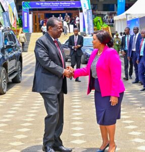 Leaders attend Nairobi declaration meeting.