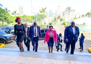 Leaders attend Nairobi declaration meeting.