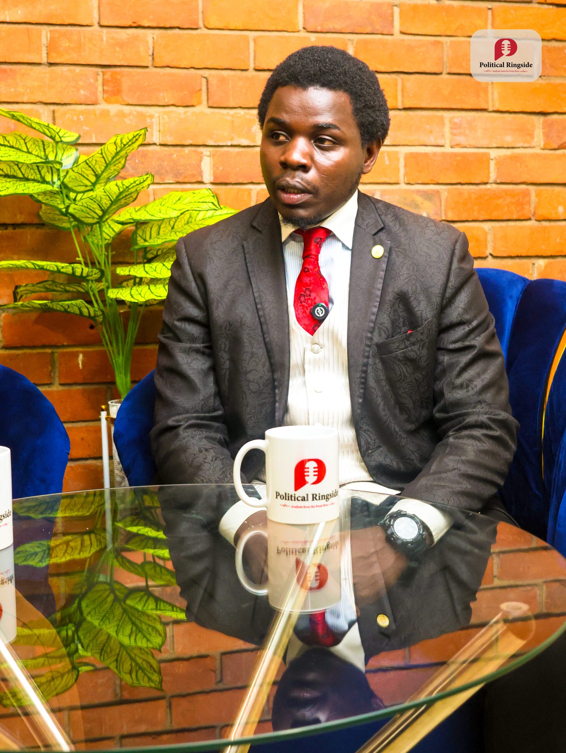 Lennox Ndenda talks to Political Ringside. Photo: Political Ringside Source: Political Ringside