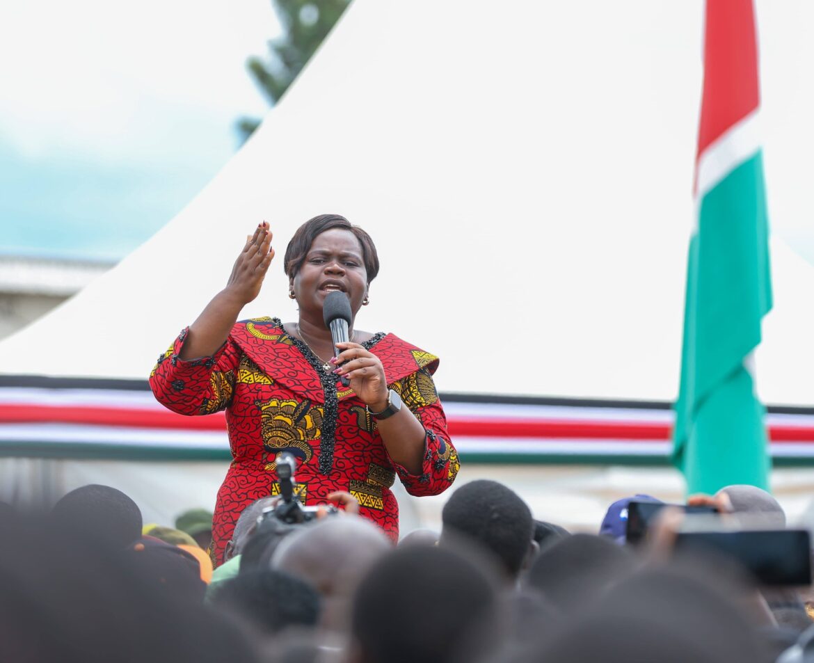 Homa Bay Governor Gladys Wanga during a past event. Photo:Governor Gladys Wanga Source: Facebpook