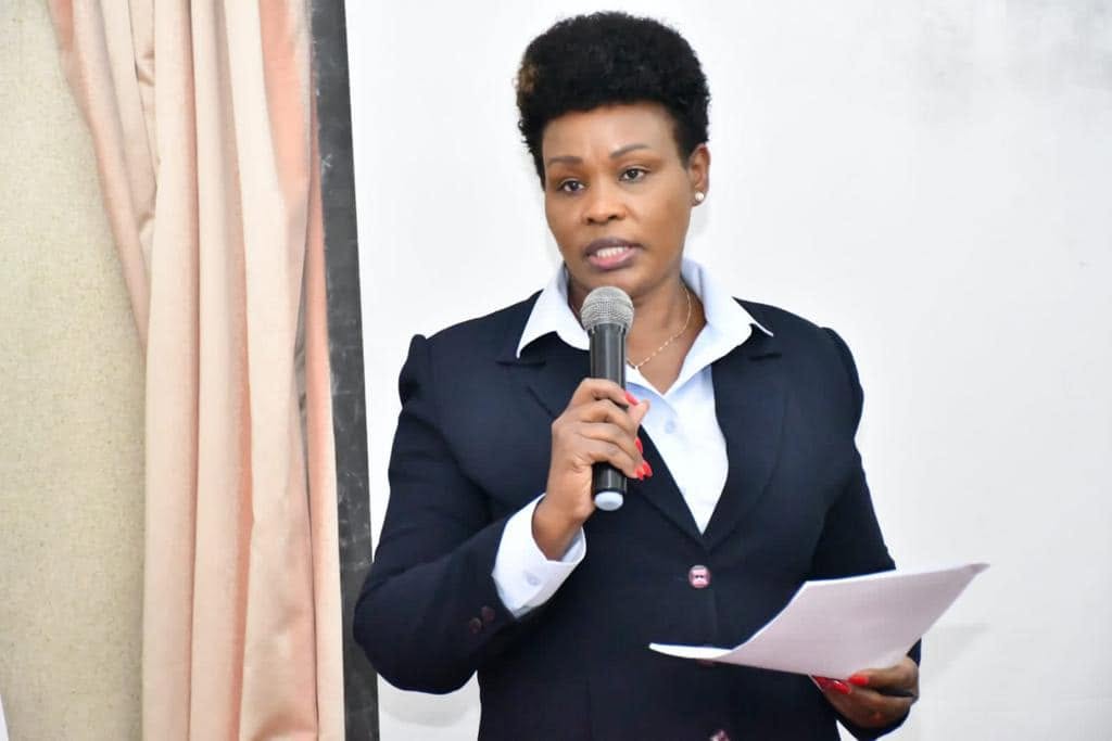Immigration DK Evelyn Cheluget during a past event. PHOTO/Evelyn Cheluget/Facebook