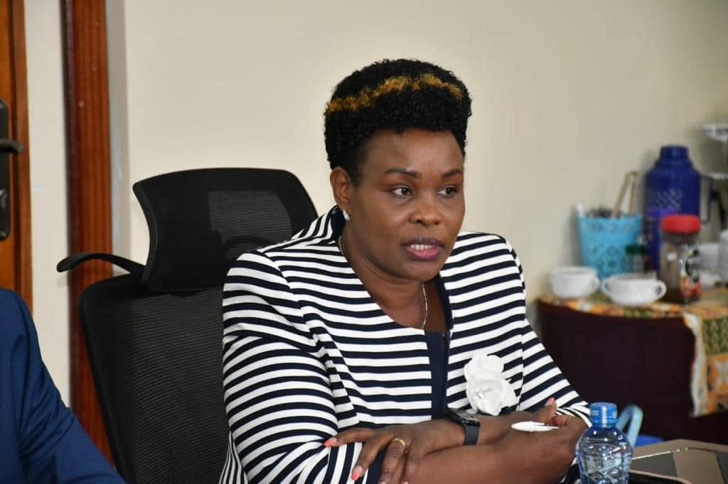 Immigration DK Evelyn Cheluget during a past event. PHOTO/Evelyn Cheluget/Facebook