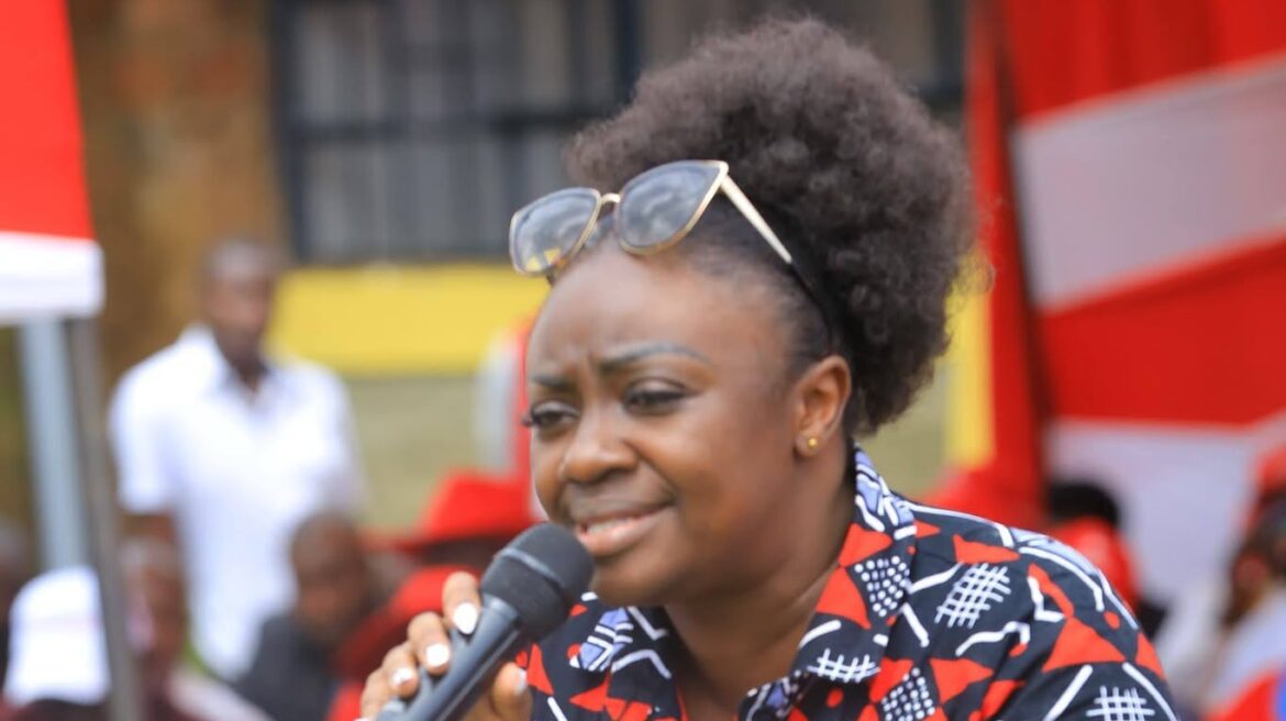 A former Nominated Senator Gloria Orwoba during a past event. Photo: Gloria Orwoba Source: Facebook