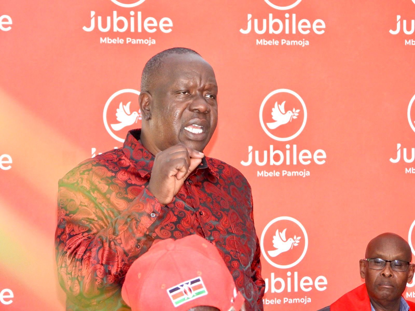 Jubilee Deputy Party Leader Fred Matiang'i during a past event. Photo:Dr Fred Matiang'i Source: X
