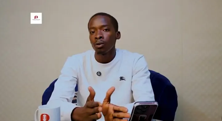 Political analyst Samuel Lunani on Political Ringside. Photo/Screengrab