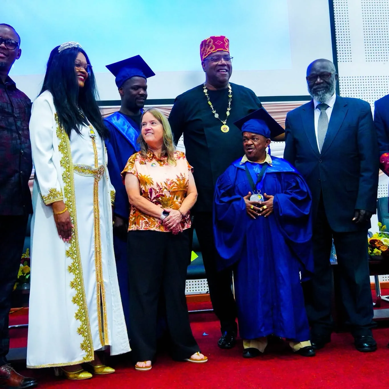 Inspekta Mwala during global civility award by iChange Nations. Photo/RealMwala/Facebook