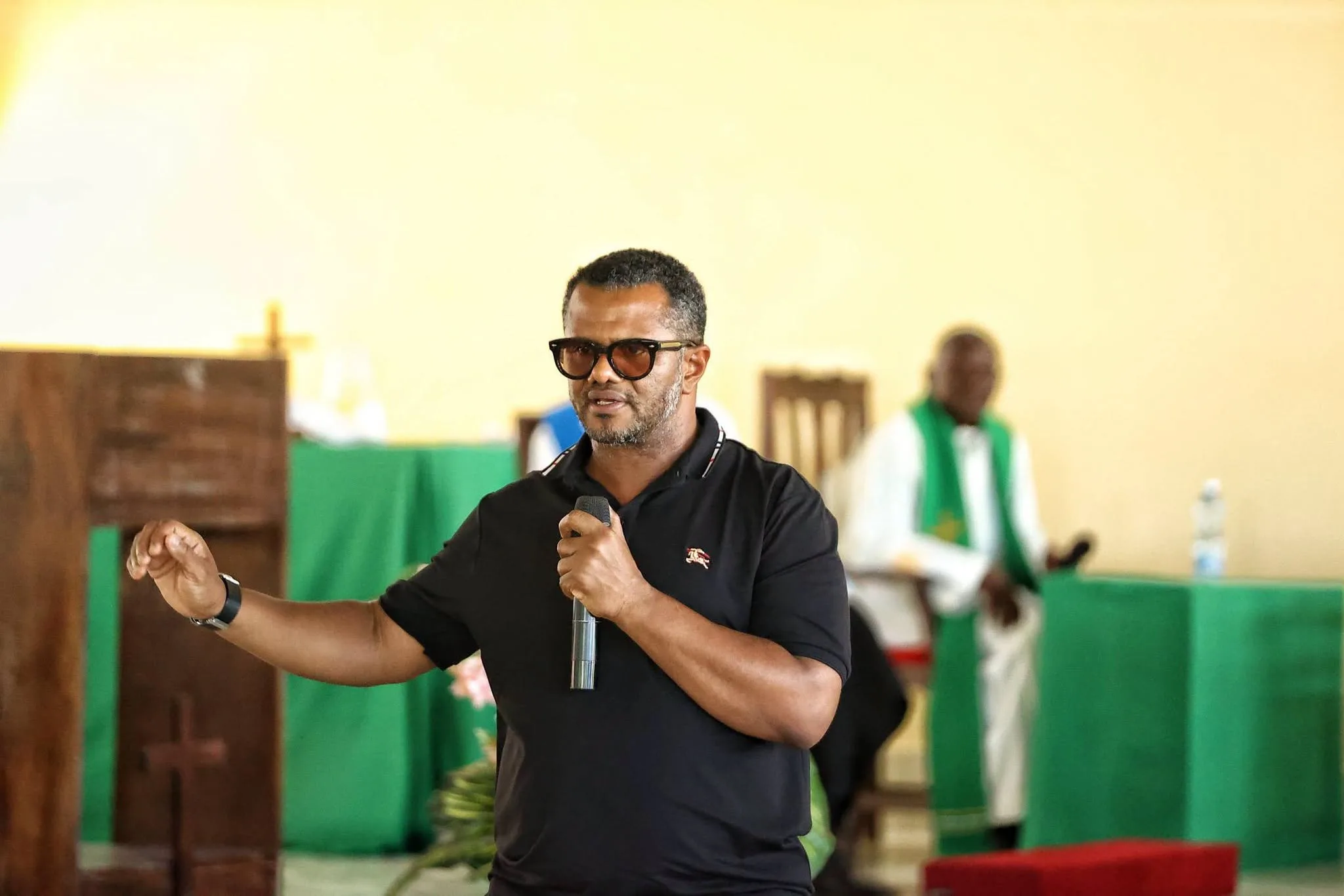 UDA Party SG Hassan Omar speaks during a past event. Photo/https://web.facebook.com/hassanomar2022