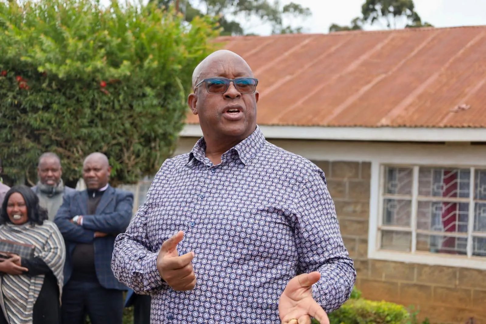 Lari MP Mburu Kahangara during a past event