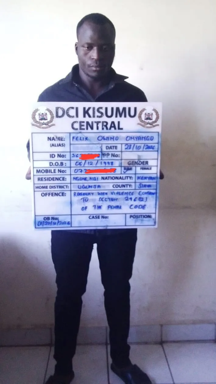 2 liknked to robberies in Kisimu arrested during a highway speedchase