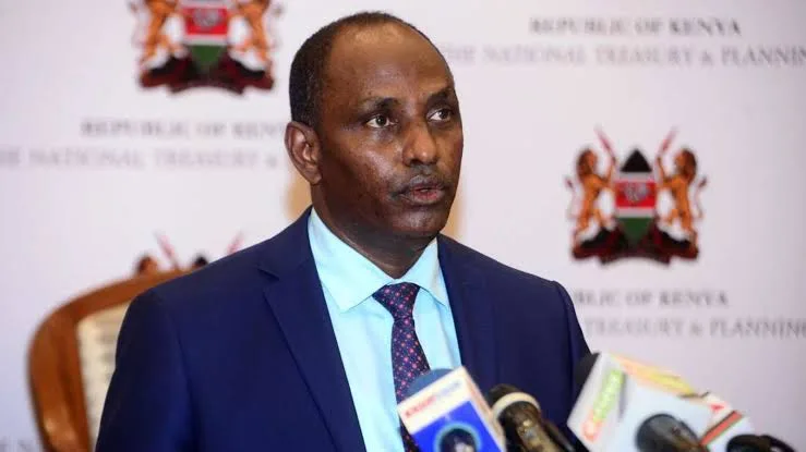 Former Treasury CS Ukur Yatani. Photo/https://x.com/KeTreasury